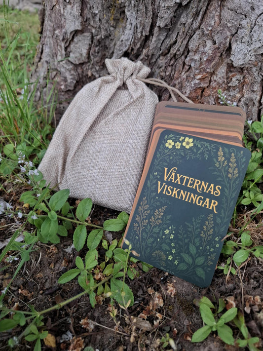 VÄXTERNAS VISKNINGAR - en affirmationskortsamling