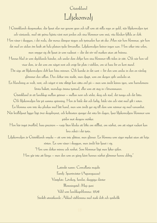 Gästrikland-Liljekonvalj