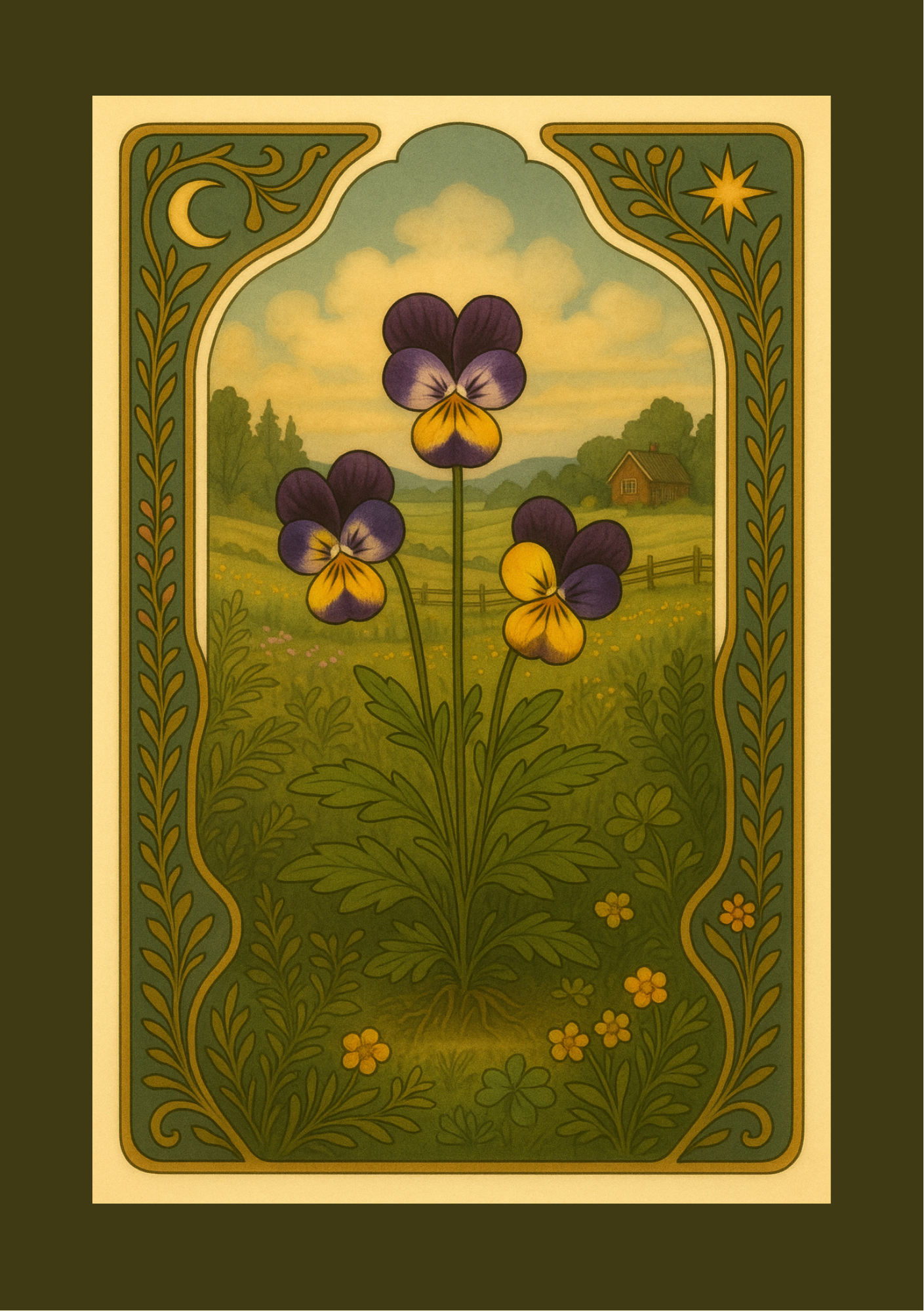 Ångermanland-Styvmorsviol